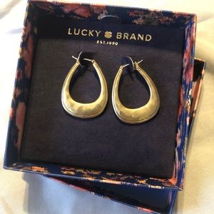 Lucky Brand Gold Tone Earrings